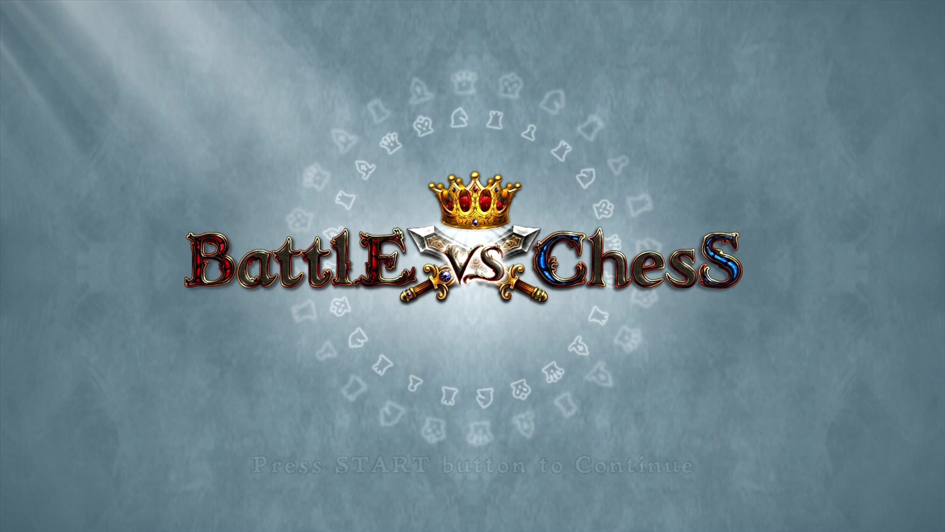 Battle vs. Chess title screen for Xbox 360